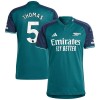 Camisola Arsenal Thomas 5 Equipamento 3ª 2023-24 Manga Curta